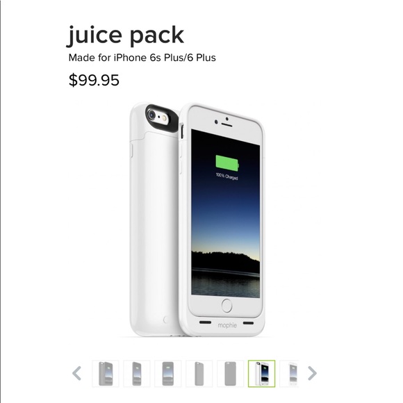 mophie Accessories - Mophie juice pack for iPhone 6/6s plus